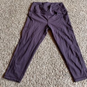 Zyia Plum Light n Tight Capris
